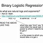 Binary Logistic Regression Là Gì