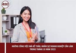 Các Công Việc Kế Toán Cần Làm Trong Năm